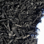 BULK  MULCH BLACK TRIPLE SHRED HARDWOOD