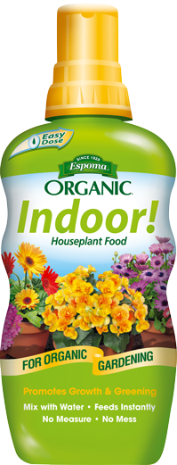 ORGANIC INDOOR HOUSEPLANT PLANT FOOD LIQUID 8 OZ