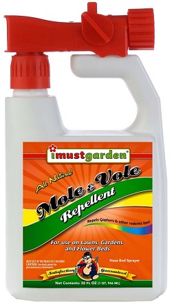 MOLE & VOLE REPELLENT 32 OZ  HOSE END SPRAYER